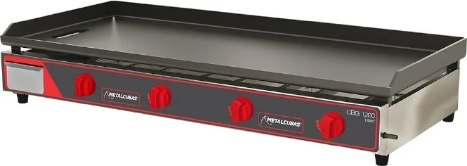 Chapa À Gás Light 120 x 52,5 cm - CBG 1200L - METALCUBAS