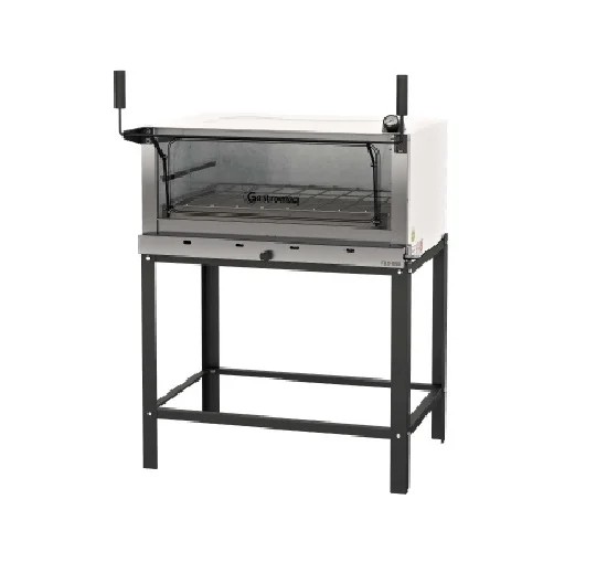 Forno de Lastro Gás Inox 80 x 60 porta guilhotina - GASTROMAQ