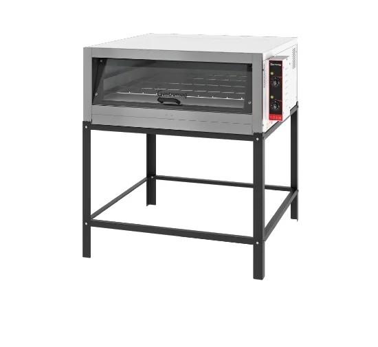Forno de Lastro elétrico Inox 95 x 95 porta basculante - GASTROMAQ