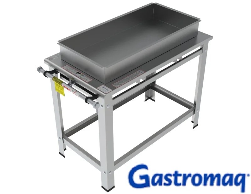 Módulo Banho Maria p/ forno 40 x 40 INOX - FGI 40 BM - G PANIZ