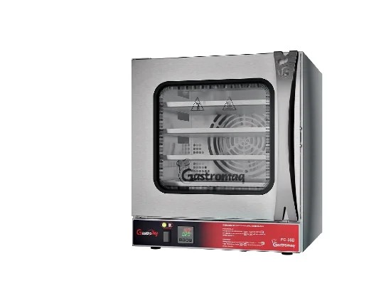 Forno de Convecção Elétrico p/ 4 esteiras, digital, Total Inox - GASTROMAQ