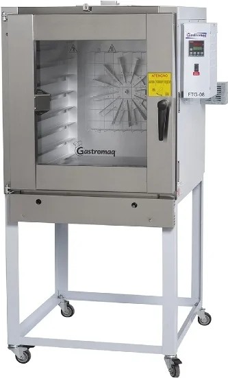 Forno Turbo Gás Compacto 8 esteiras 58 x 70 monofásico - GASTROMAQ