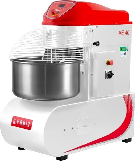 Amassadeira Espiral 40 kg de massa monofásica 1 velocidade epóxi - G PANIZ