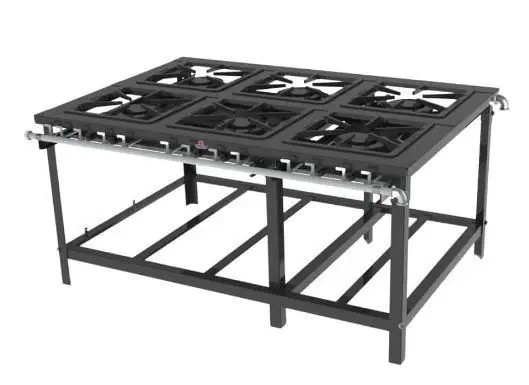 Fogão 6 Queimadores Duplos PMD-600F - Progás