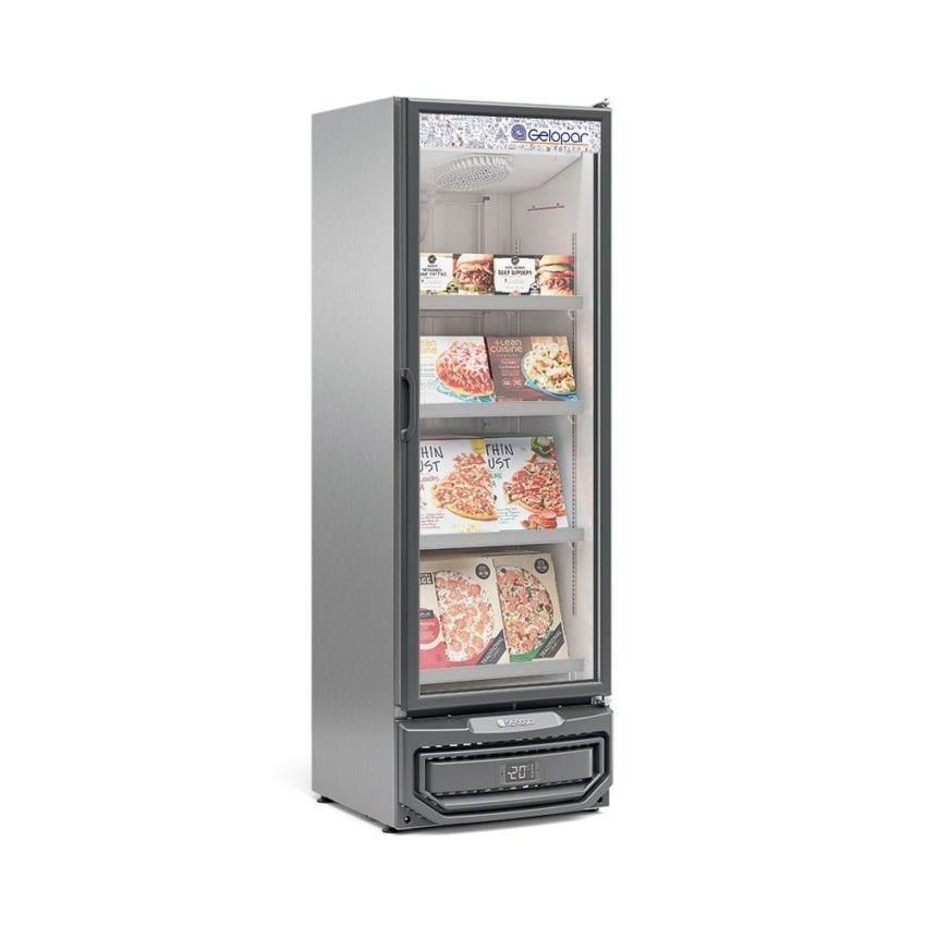 CONSERVADOR VERTICAL CONVENIÊNCIA - 645mm- CONGELADOS - TEMPERATURA  -12° a -20°C - GCVC-45 TI