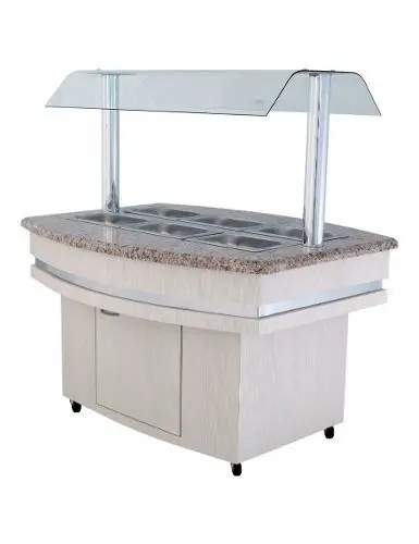 Buffet Modulado Linha Luxo Aquecido Frilux Bf001
