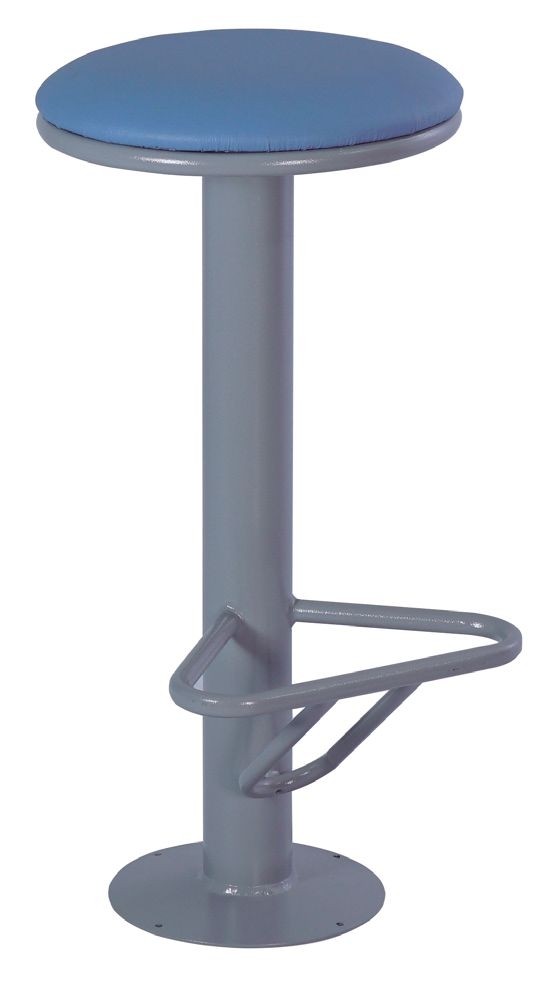 BANQUETA BERGAMO TB 3" ALTA/FIXA - ASSENTO ESTOFADO