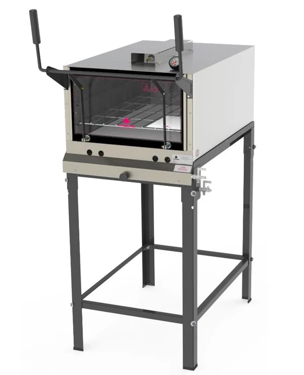 Forno Refratário Com Infra Vermelho Inox PRPI-800kg G2 Progás