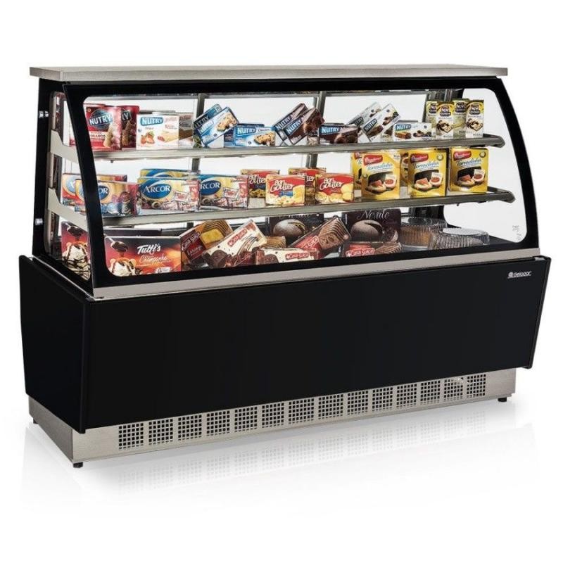 VITRINE NEUTRA - 1796mm-VIDRO COM SERIGRAFIA- MGSN-180 PR