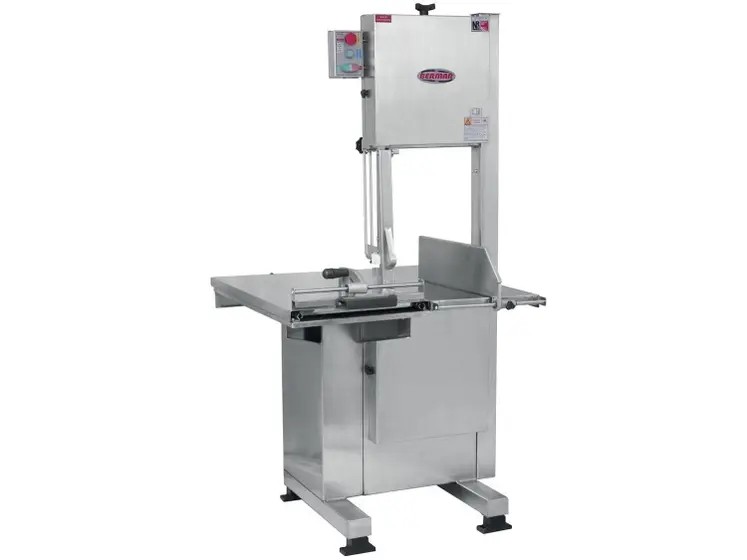 Serra Fita de Coluna 3,15 m AÇO INOX 1.5 Hp Lâm. 5/8 Mesa Móvel BM 67 NR