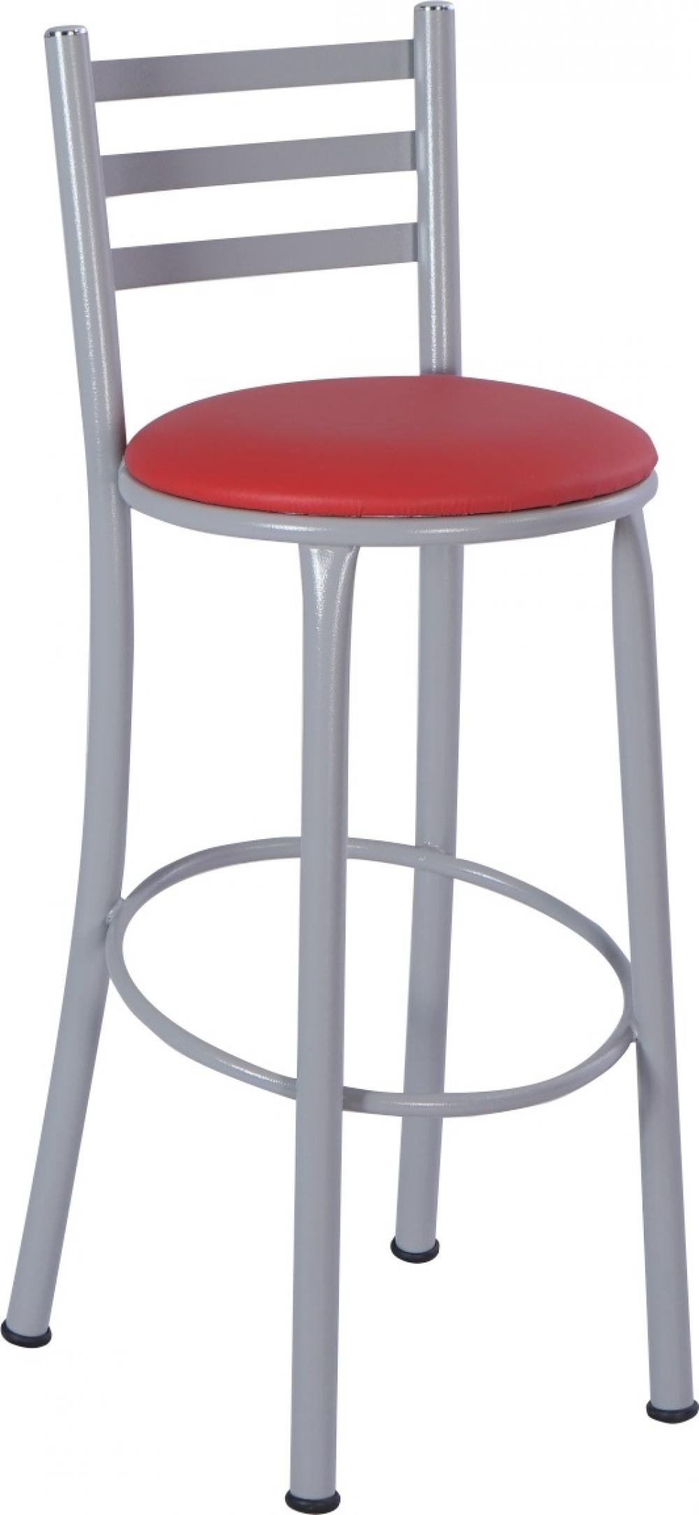 BANQUETA CARRARA TB 1 1/4" ALTA - ASSENTO ESTOFADO