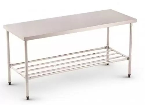 Mesa Inox Tampo Liso 95x150x73 MITLPT 1500 - REFRIMATE