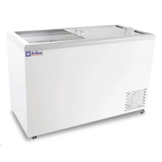 Conservador/ Freezer Horizontal RF-107 - Tampa Dupla de Vidro Deslizante 410 L