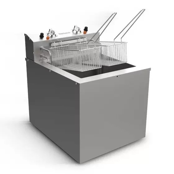 FRITADOR ELÉTRICO ÁGUA E ÓLEO 23 LITROS MESA POWER COM 2 CESTOS PEQUENOS - VENANCIO