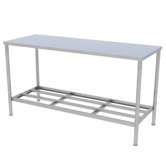 Mesa Panificadora Desmontável 870x1900x800 Inox   MES-19I INOX