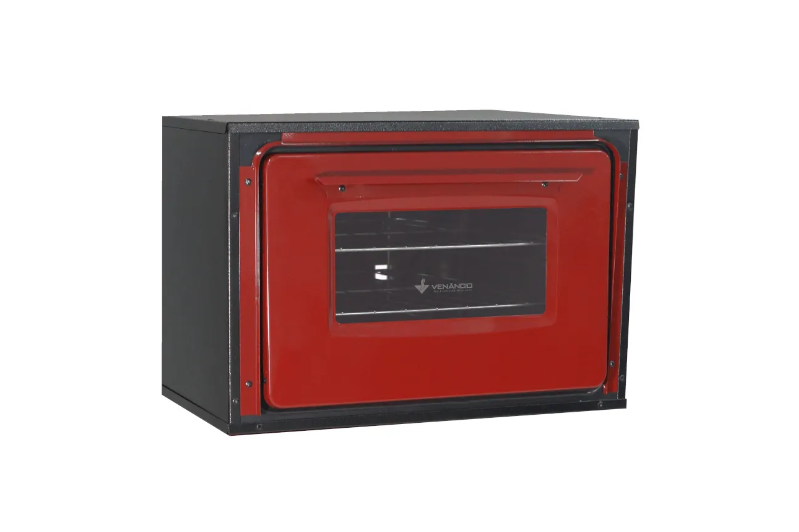 FORNO PARA FOGÃO BRAVO 2 BOCAS VERMELHO - VENANCIO