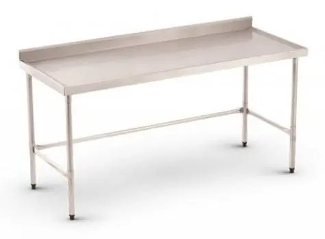 Mesa Inox Espelho Borda Sem Prateleira MITEB 2000 - REFRIMATE