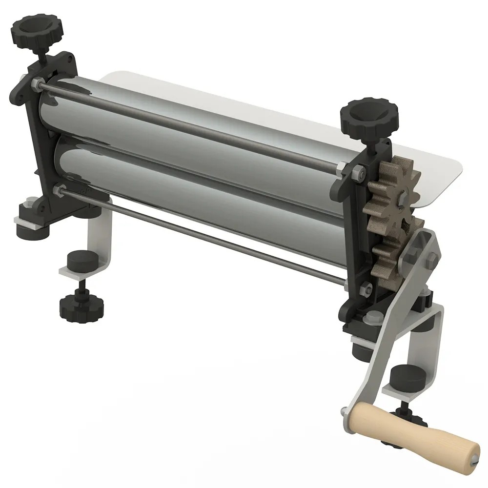 Cilindro Laminador Manual BCMV-300 Veneza - 2 x 300mm Laterais em Polipropileno