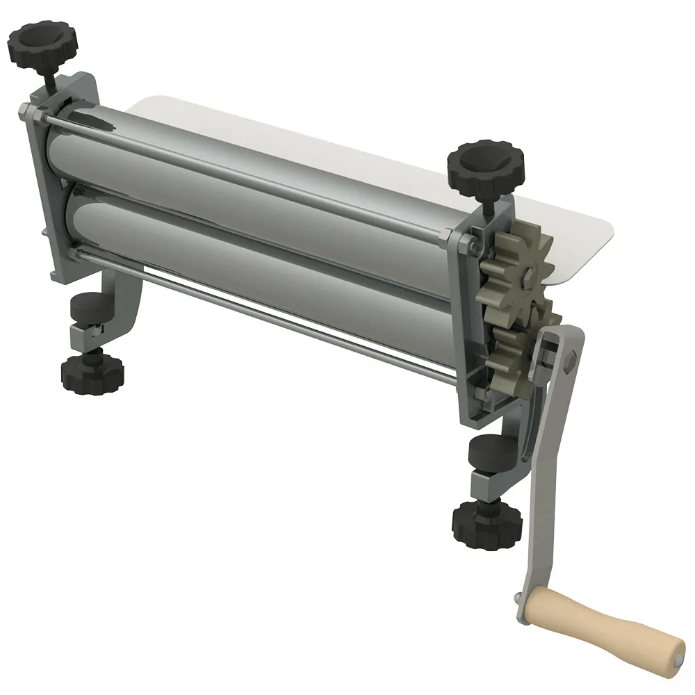 Cilindro Laminador Manual BCMF-300 Firenze - 2 x 300mm Laterais em Alumínio Engrenagens em Nylon