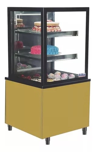 Vitrine Refrigerada 0,65m Modular inox RF 301 S Frilux