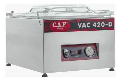 SELADORA A VÁCUO CAF VAC 420-D BC INOX M-220V 60HZ 1,94cv (V.22-E) (Bomba CAF) - CAF