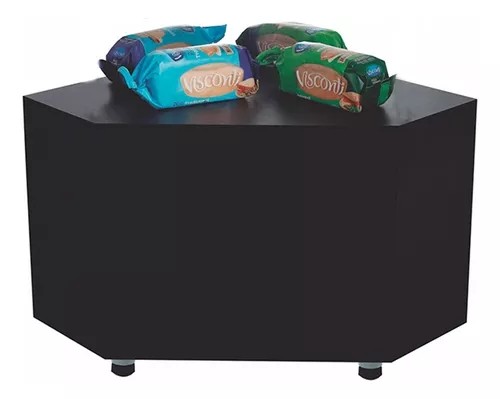 Vitrine Curva 90° Vf-107-s Linha Modular Suprema - 0.94 M Se