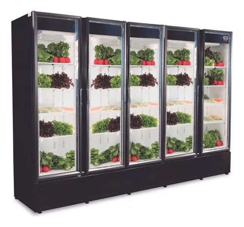 Expositor Vertical P/ Frutas E Verduras Rf-024-v - 5 Portas
