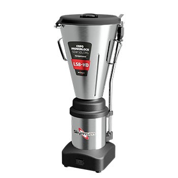 LS8-HD -LIQUIDIFICADOR COMERCIAL INOX, COPO MONOBLOCO INOX, HEAVY DUTY
