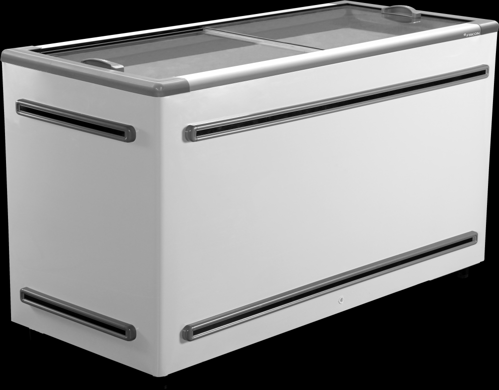 Ilha Dupla Ação Tipo Inox 1,55 m x 0,68 - Tipo Inox Com LED - 503 litros