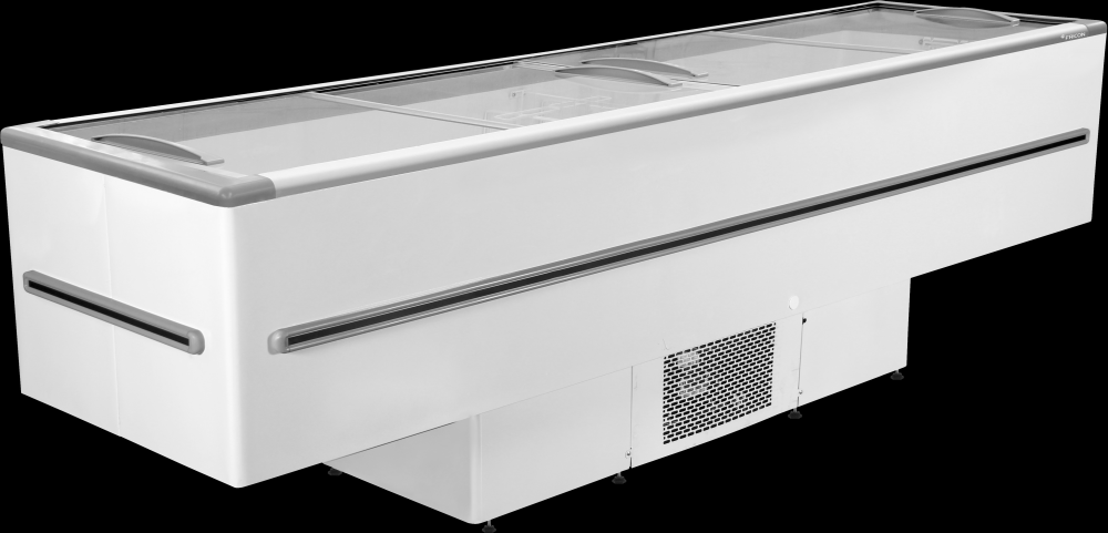 Ilha Dupla Ação Tipo Inox 3,03 m x 0,80 - Tipo Inox Com LED - 820 litros