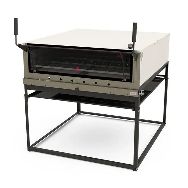 Forno Refratário Industrial a Gás Com Cavalete PRP-1500 G2 KG - Aço c/ Pintura Epóxi - Progás