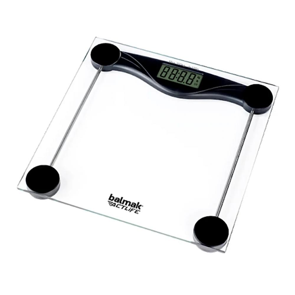 Balança Digital de Vidro Análise Corporal 200Kg - BALMAK