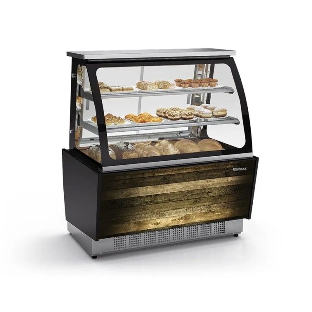 VITRINE NEUTRA CAIXA - 81 cm - VIDRO COM SERIGRAFIA- MGSX-110 MD