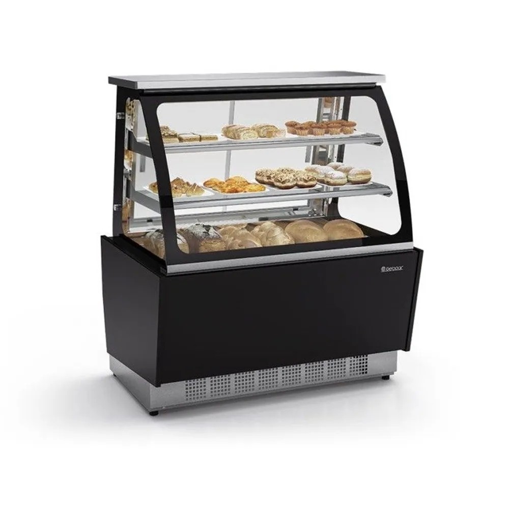 VITRINE NEUTRA CAIXA - 81 cm - VIDRO COM SERIGRAFIA- MGSX-110 PR