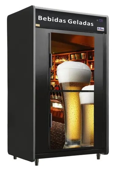 Mini Câmara Bebidas P. Vidro Aquecida RF053PV  20 CAIXAS