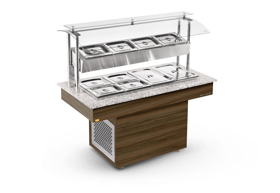 Buffet Restaurante Lateral Frio/Frio
BRLFF 8 - REFRIMATE