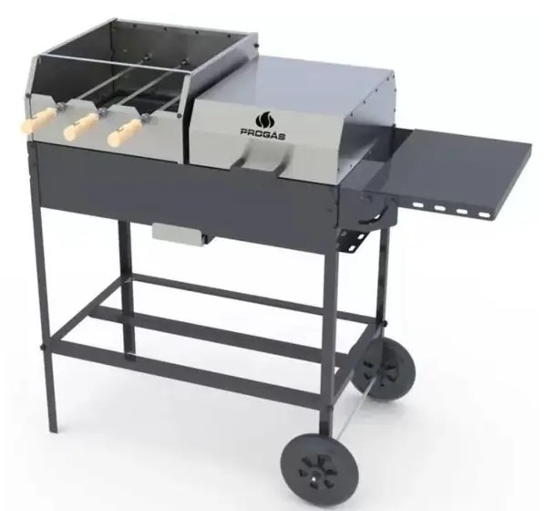Churrasqueira Americana com 3 Espetos Rotativos PRCA-340 Bivolt