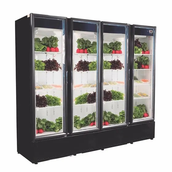 Expositor Vertical p/ Frutas e Verduras RF-023-V - 4 Portas 1450 L
