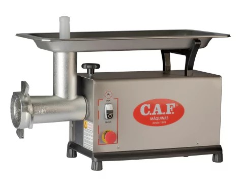 MOEDOR ELETRICO COMERCIAL PARA CARNES BOCAL 10 CAF-10 SM-I M BIV 127/220V 60HZ 1/2CV - CAF