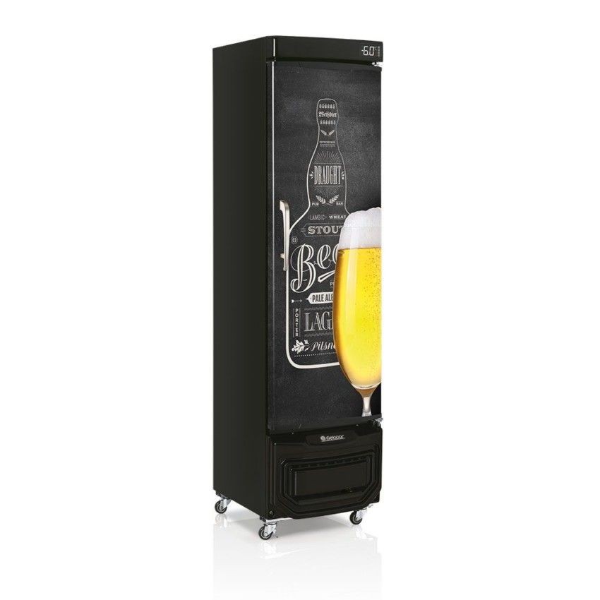 REFRIGERADOR DE BEBIDAS - CERVEJEIRA 228L - CAPACIDADE 60 GARRAFAS 600ML + 20 LATAS 350ML   GRB-23 E QC