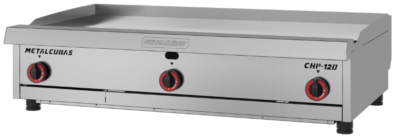 Chapa Premium a gás 120 cm - 19mm - CHP 120 - METALCUBAS