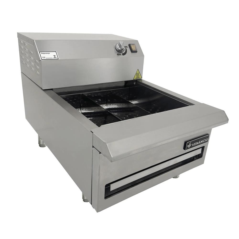 Conservador de Fritura Profissional Elétrico 18 Prime Inox - VENANCIO