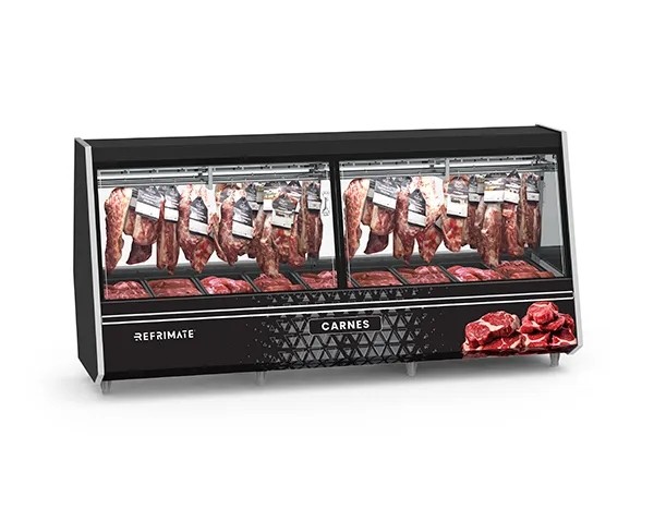 EXPOSITOR AÇOUGUE ATLANTIS 300CM GANCHEIRA 220V EAAG 3000 - REFRIMATE