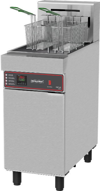 Fritador Elétrico água/óleo 30 litros - 2 cestos - 15.000W - Trifásico 380V - FAO 2 C T 380-  METALCUBAS