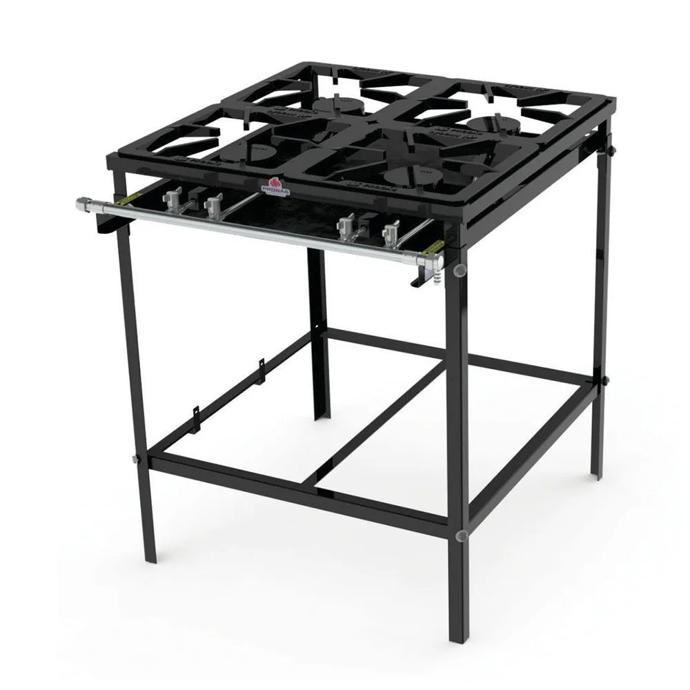 Fogão a Gás Progás 4 Queimadores Baixa Pressão com Registro de Forno PM-400F