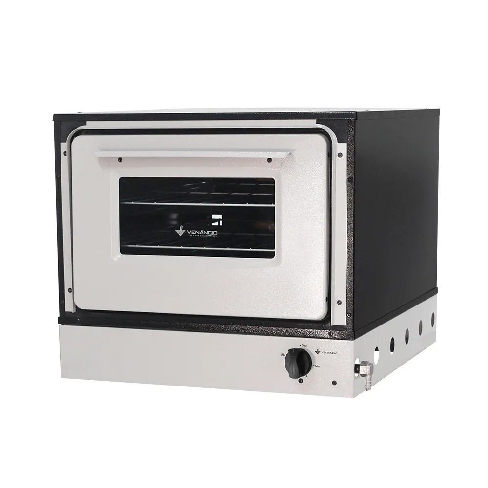 FORNO BRAVO BRANCO MANIP PRETO SEM PÉ - VENANCIO