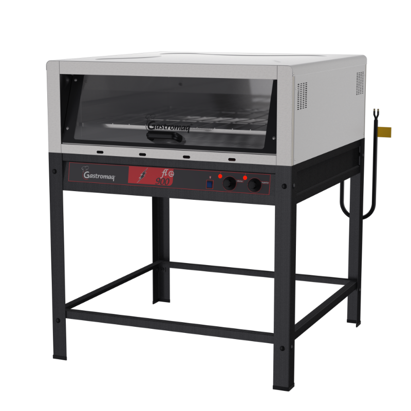 Forno de Lastro Elétrico Epóxi 95 x 95 porta basculante - GASTROMAQ