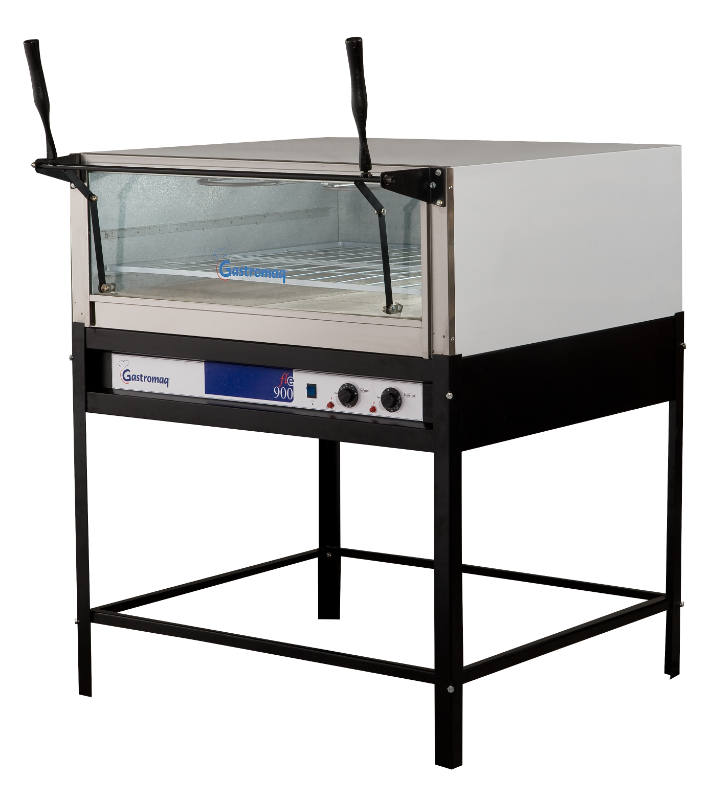 Forno de Lastro Elétrico Epóxi 95 x 95 porta guilhotina - GASTROMAQ
