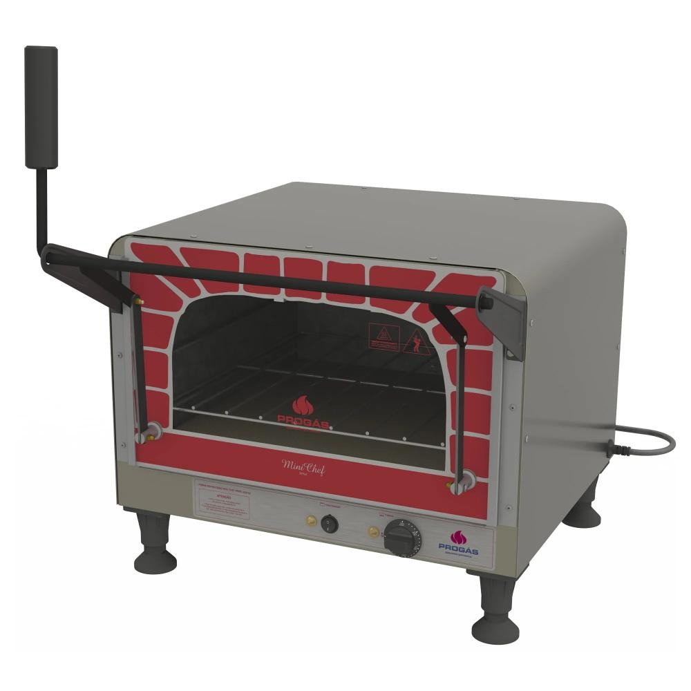 Forno Refratário Elétrico Progás Mini Chef PRP-400G STYLE G2