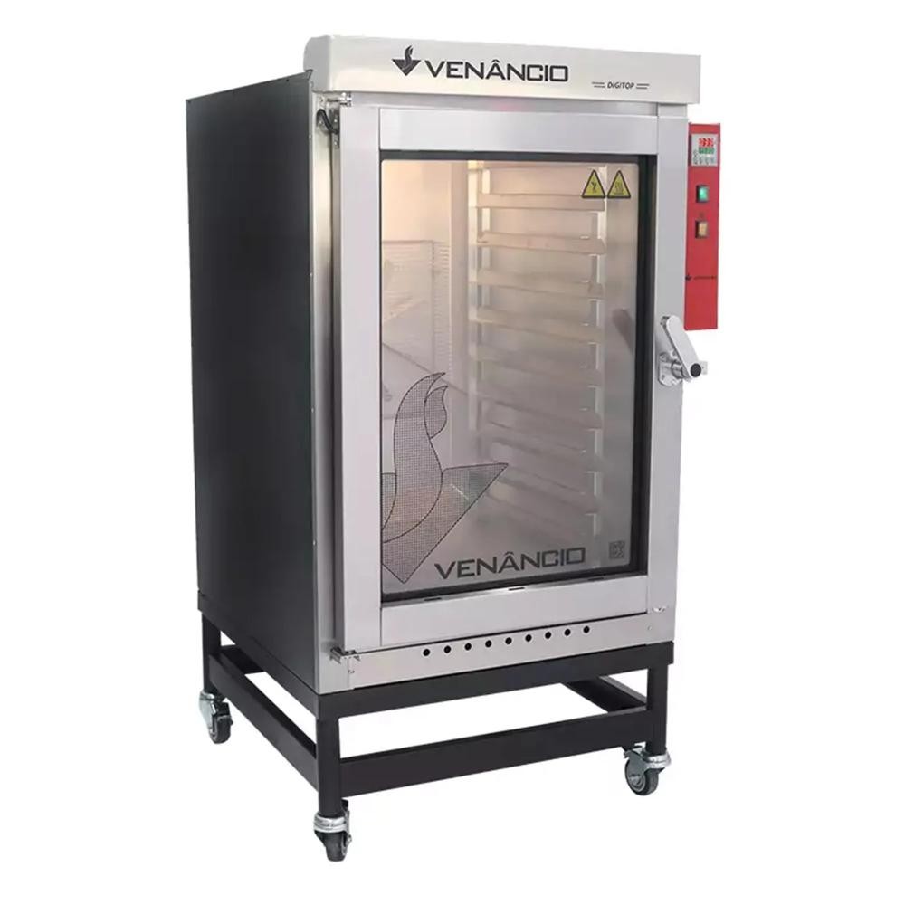 FORNO TURBO DIGITOP A GÁS P/ 10 EST - VENANCIO